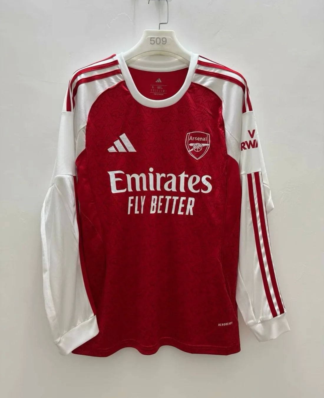 Maillot Arsenal Manche Longue 2025/26