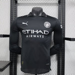 Maillot Manchester City Third Black 2025/26 Manche Longue