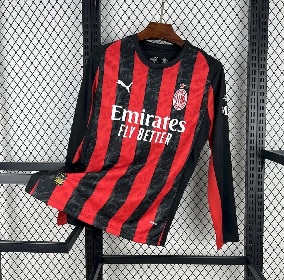 Maillot Milan Manche Longue 2025/26