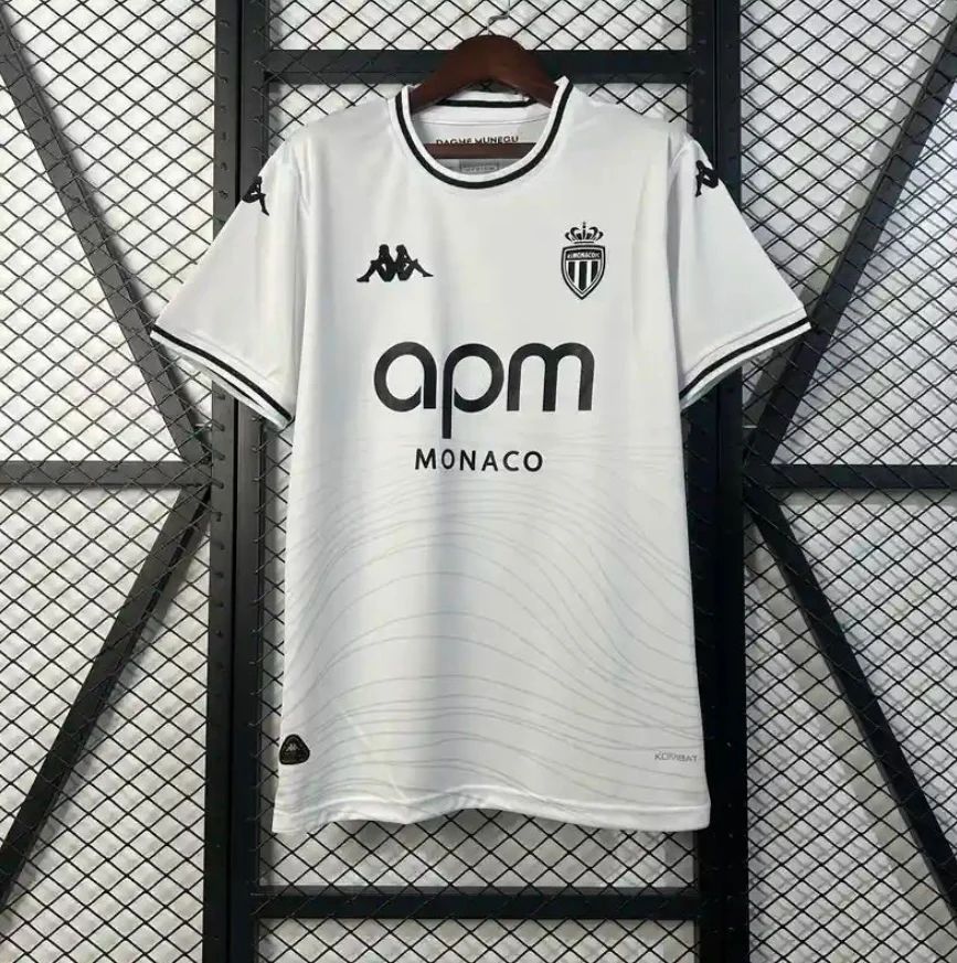 Maillot Monaco Third 2025/26 blanc