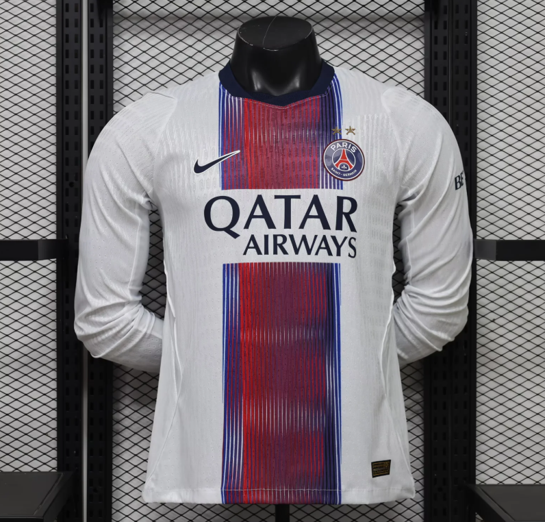 Maillot Paris SG Extérieur 2027 2 Étoile ⭐️ Manche Longue Version Player