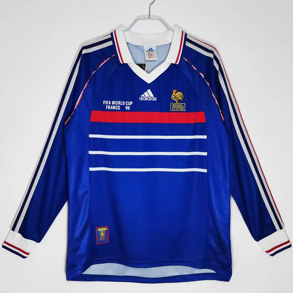 Maillot France Rétro Domicile 1998/99 manche longue